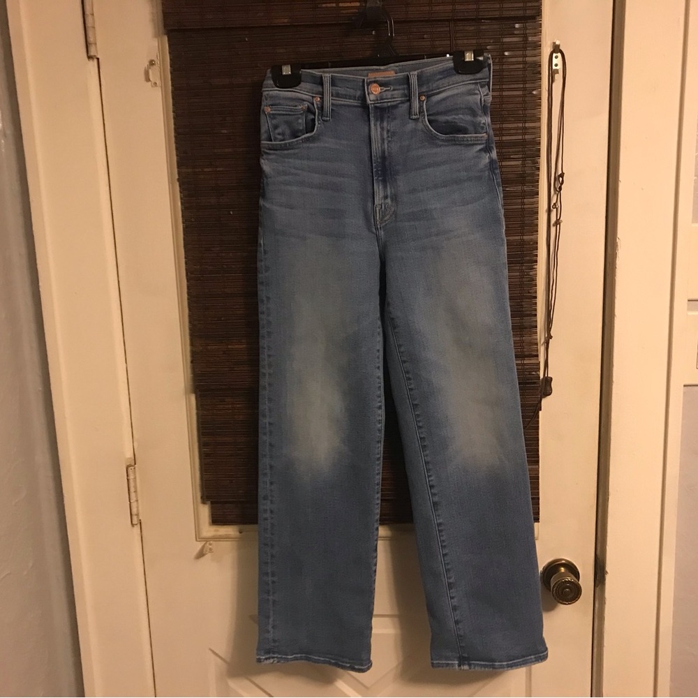 MOTHER Women's Straight Leg Jeans - Medium Blue
